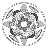 Pilz-Mandala