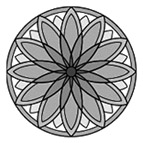 Lilien-Mandala