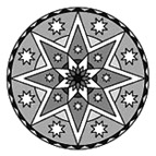 Sternen-Mandala 1